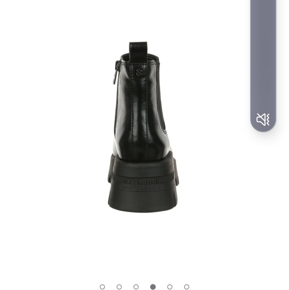 Sam & Libby Black Ankle Chelsea Boots - Picture 8 of 12